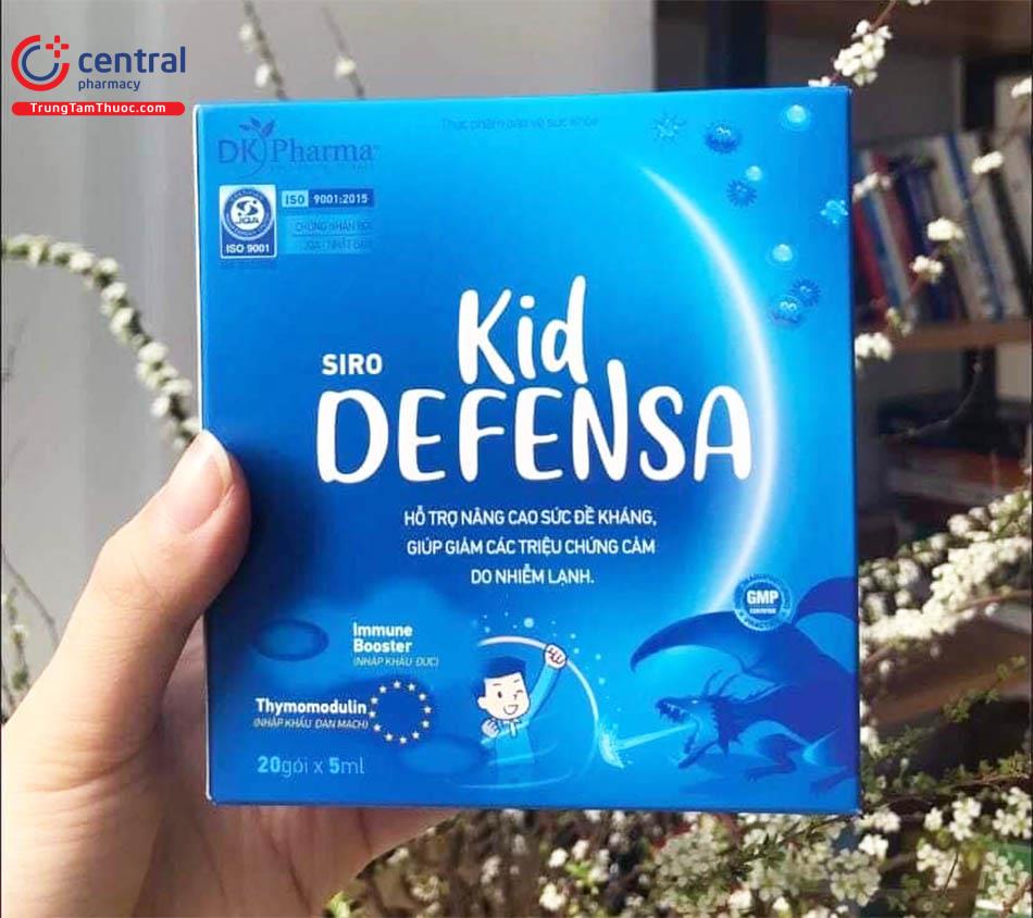 Siro Kid Defensa giúp tăng cường miễn dịch