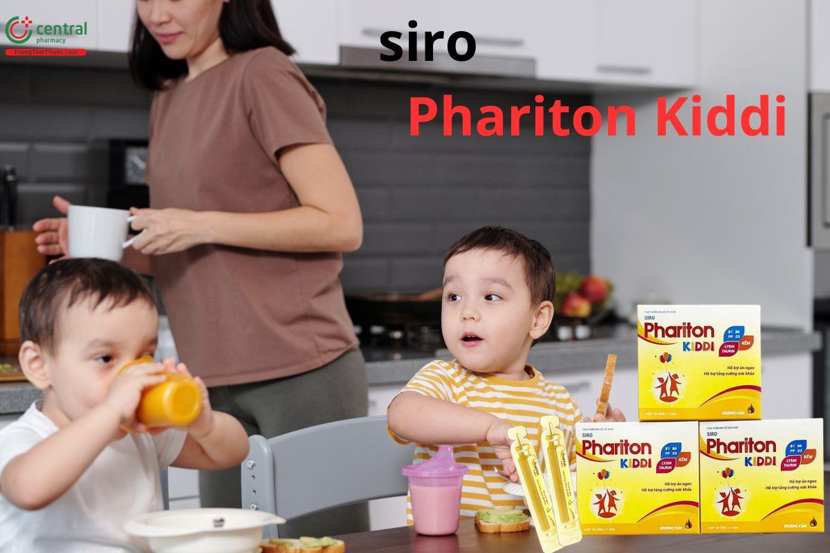 Sirô Phariton Kiddi giúp trẻ ăn ngon, kích thích ăn uống