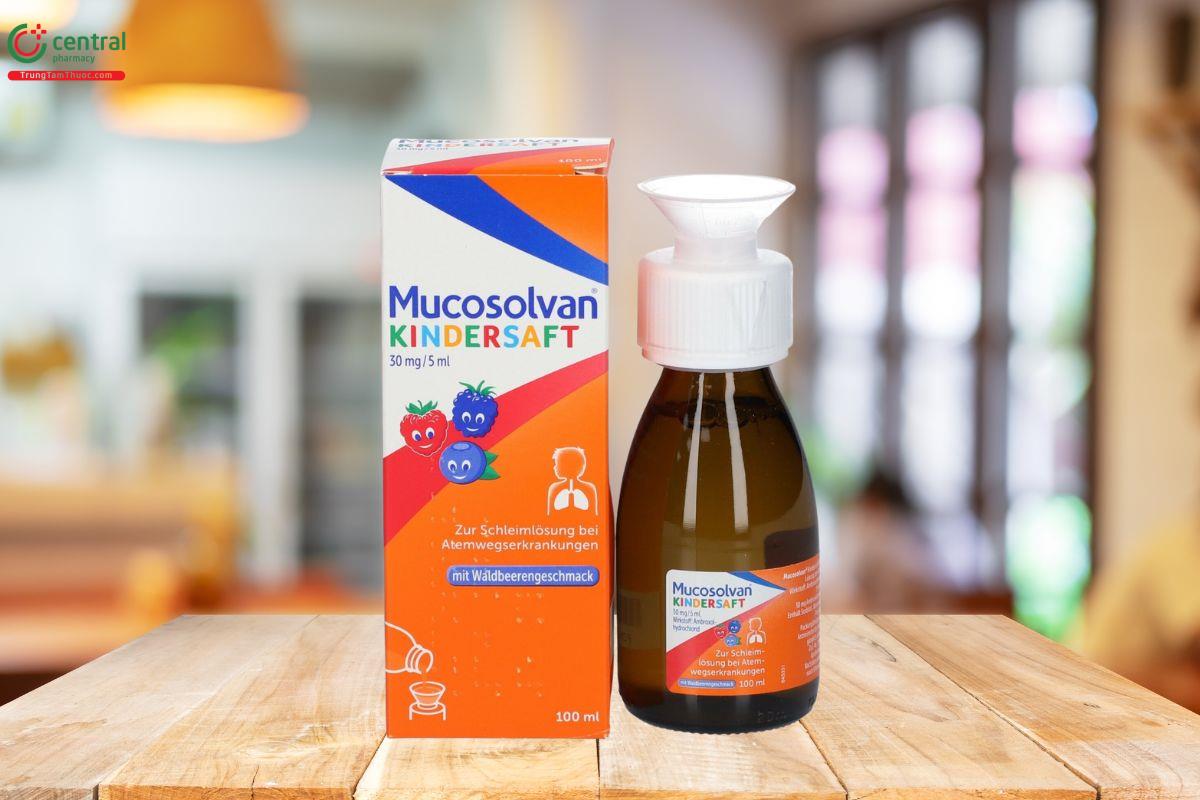 Siro chứa Ambroxol/Bromhexin – Tân dược long đờm mạnh