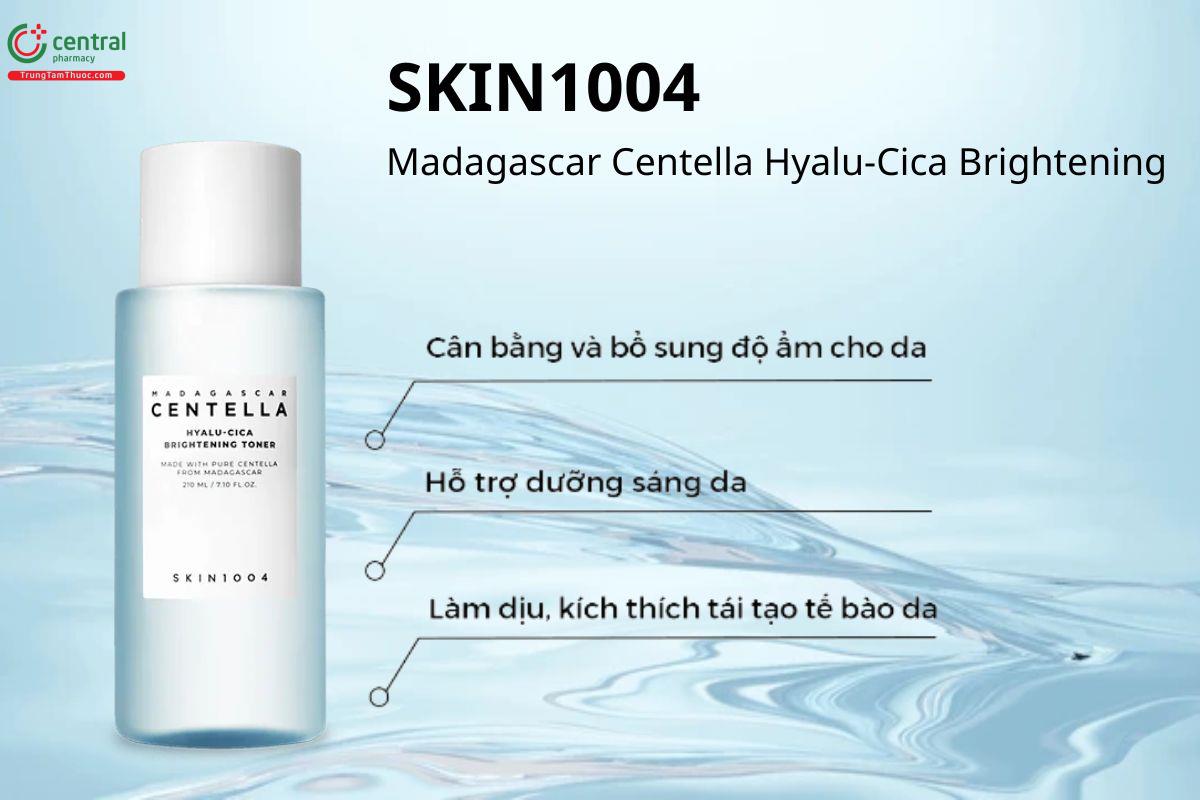 Toner cấp ẩm, sáng da Skin1004 Madagascar Centella Hyalu-Cica Brightening 