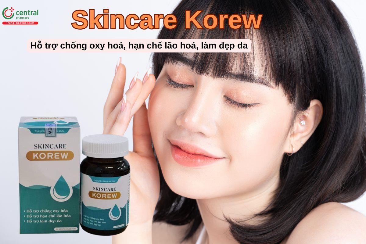 Viên uống Skincare Korew giúp làm đẹp da, ngừa lão hoá da