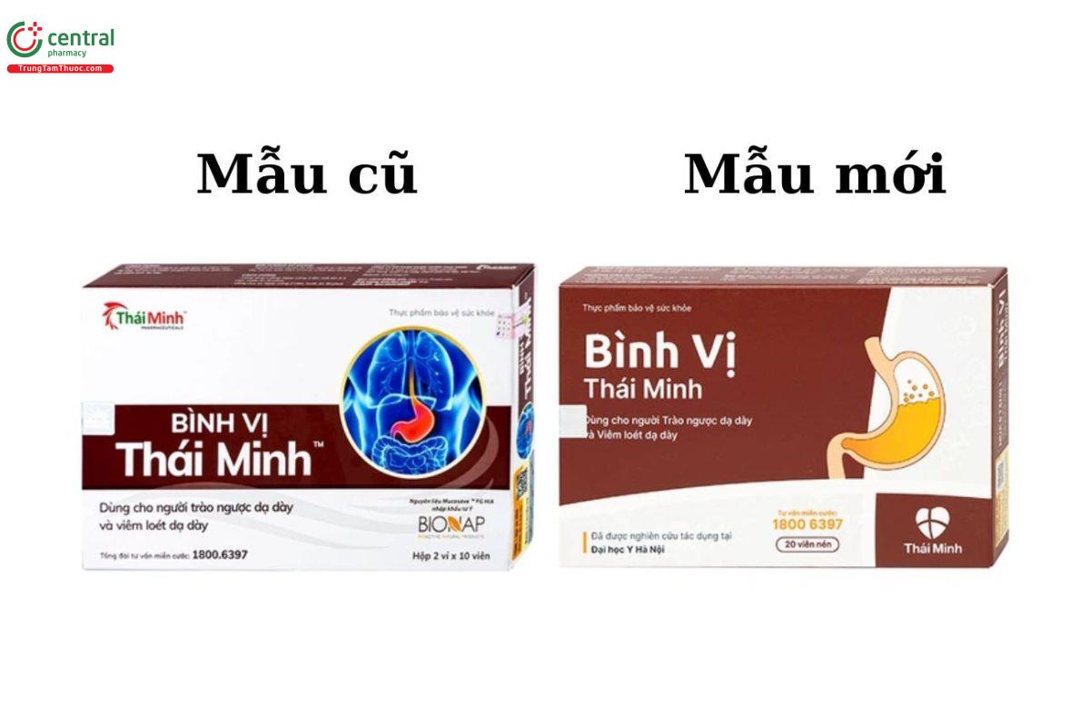 Bình vị Thái Minh mẫu mới