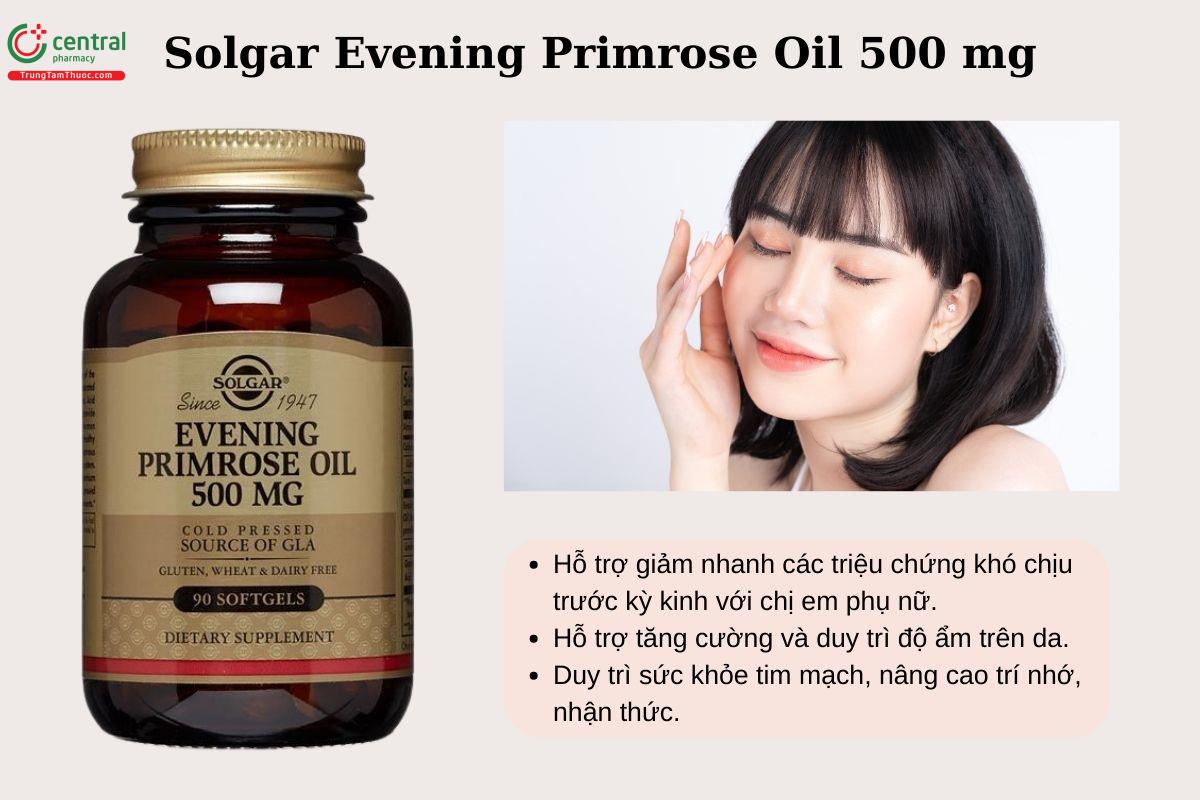 Công dụng của Solgar Evening Primrose Oil 500 mg