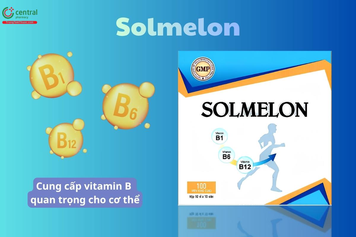 Solmelon cung cấp vitamin B cho cơ thể