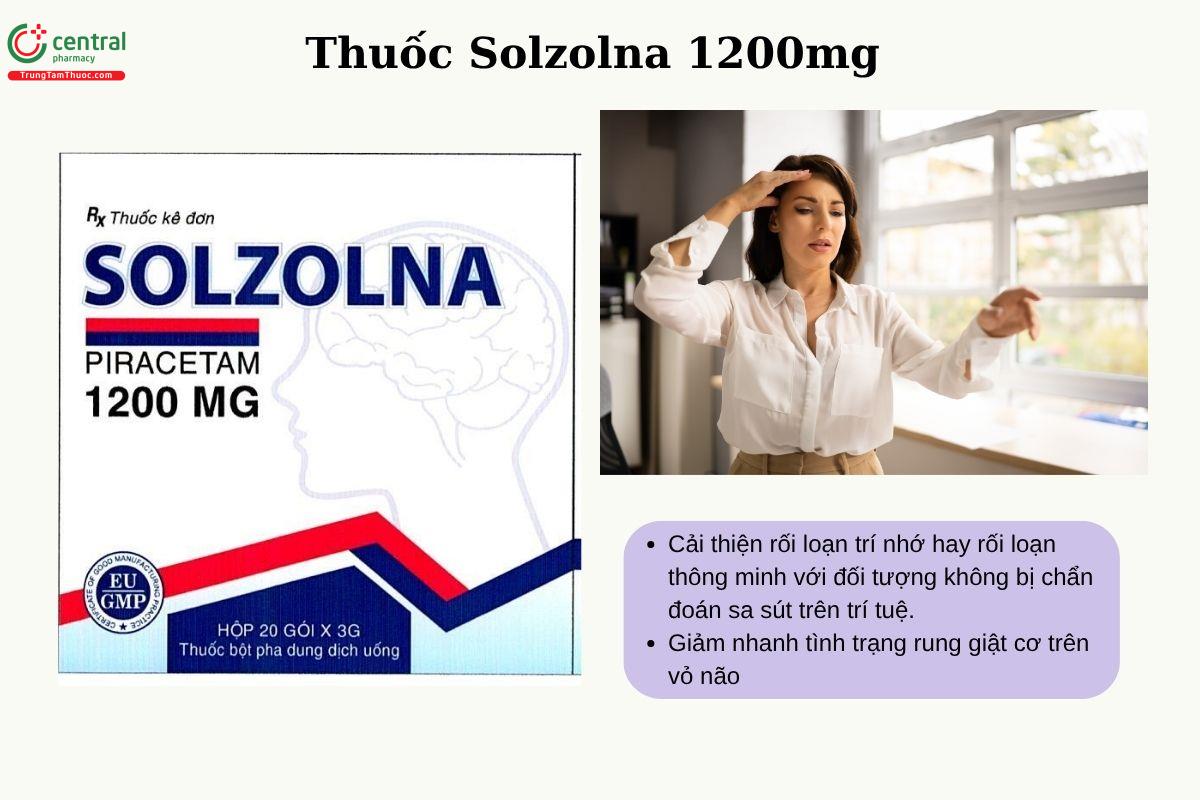 Chỉ định của thuốc Solzolna 1200mg