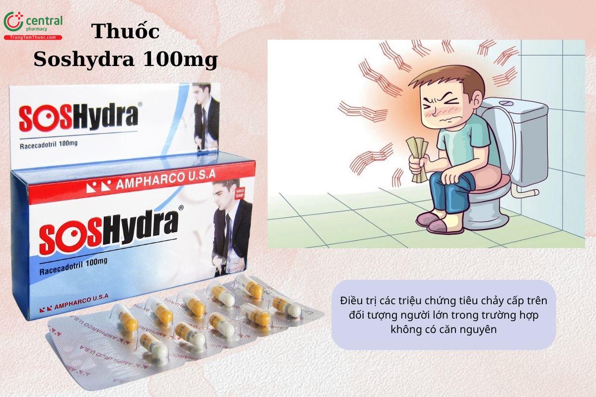Chỉ định của thuốc Soshydra 100mg