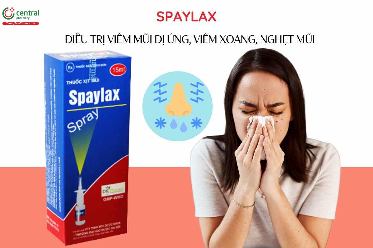 Chỉ định Thuốc Spaylax