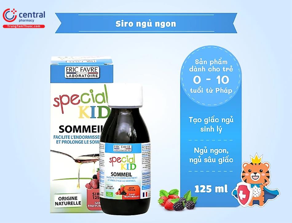 Tác dụng của Special Kid Sommeil