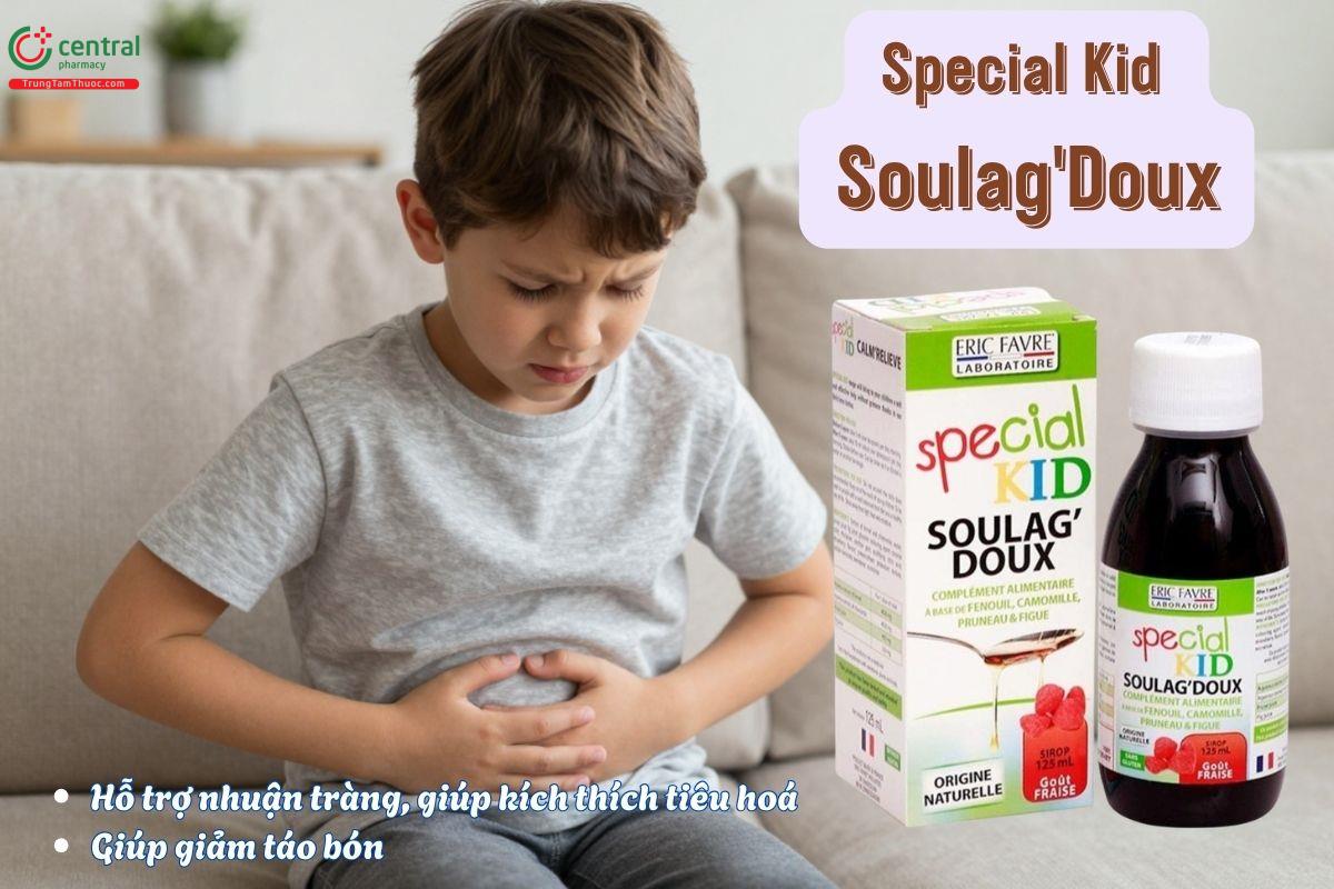 Special Kid Soulag'Doux giúp nhuận tràng, giảm táo bón cho trẻ