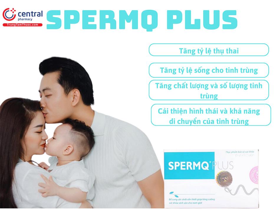 Tác dụng của SpermQ Plus