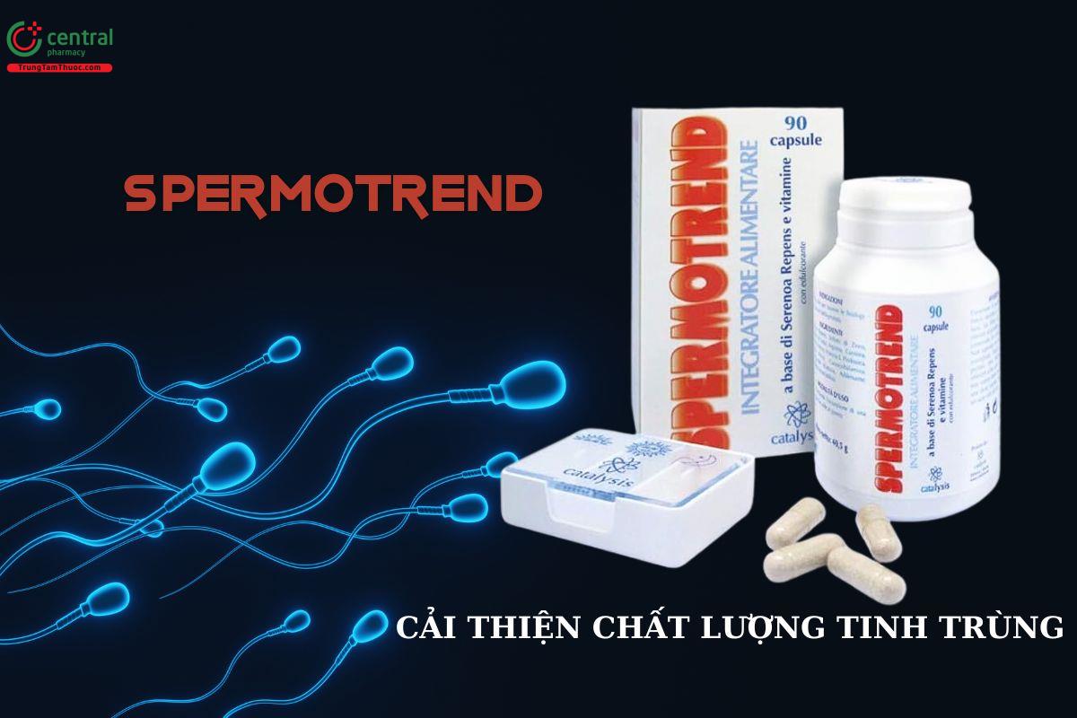 Spermotrend hỗ trợ tăng cải thiện chất lượng tinh trùng