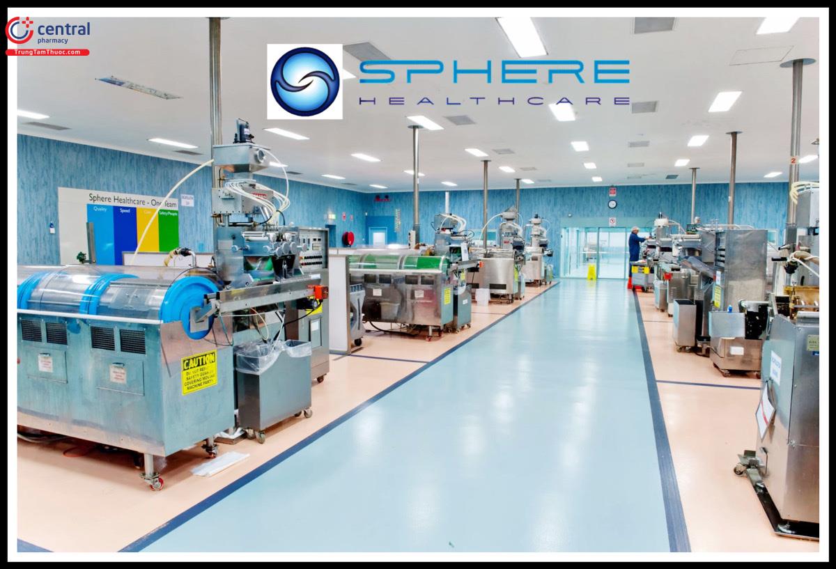 Sphere Healthcare co sở sản xuất tiêu chuẩn