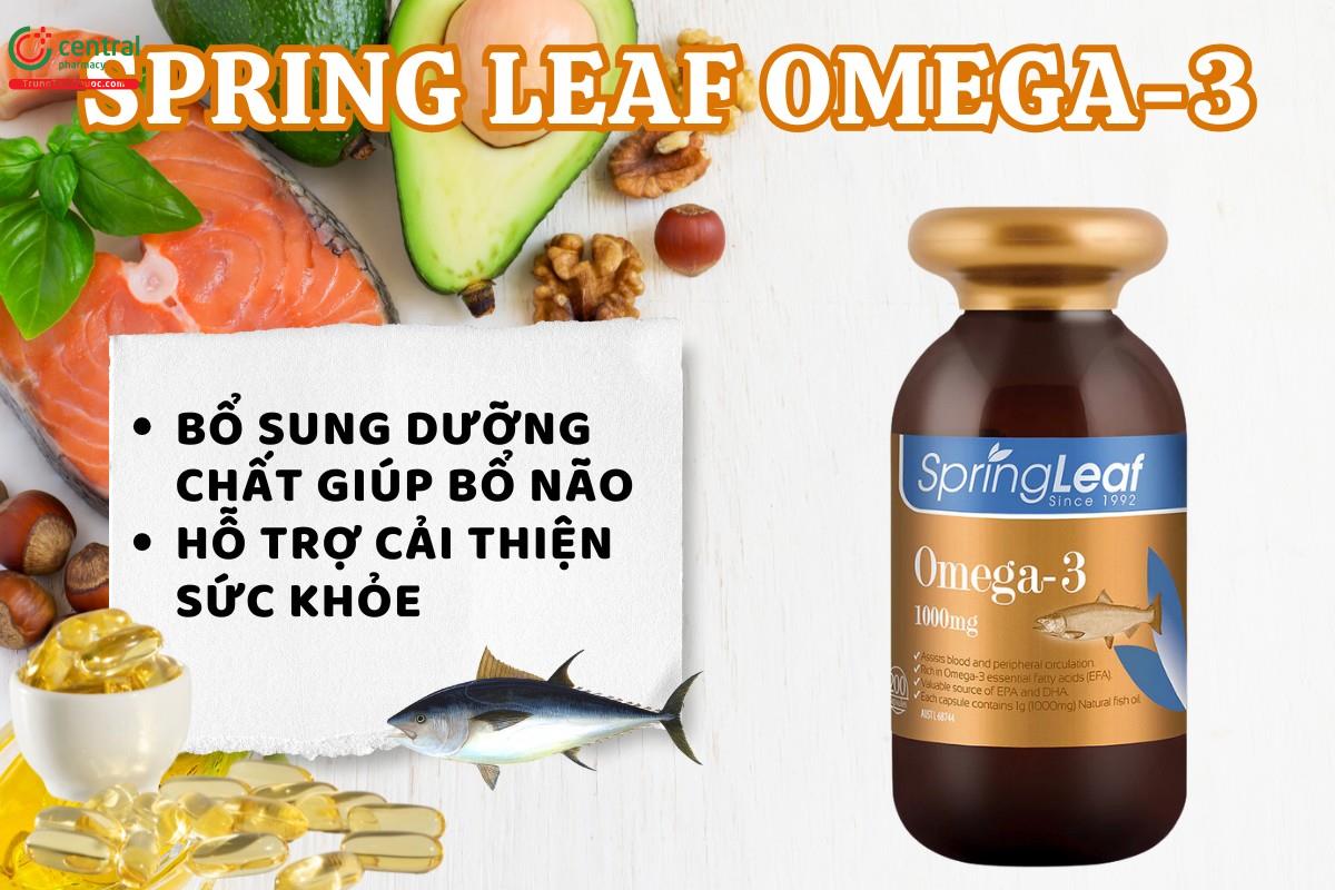 Spring Leaf Omega-3 1000mg - Giải Pháp Hỗ Trợ Sức Khỏe Toàn Diện