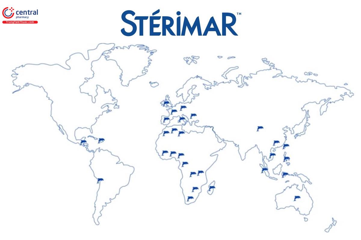 Sự hiện diện của Sterimar