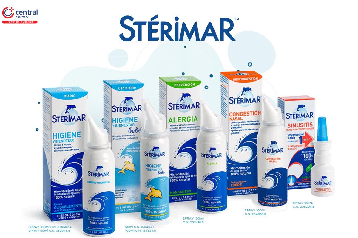 Các sản phẩm của Sterimar