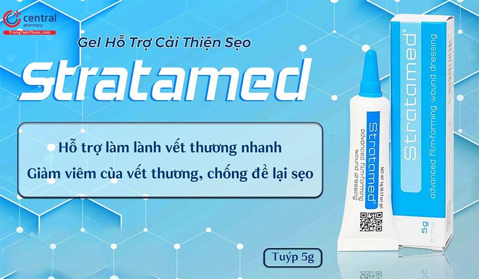 Stratamed 5g làm mờ sẹo