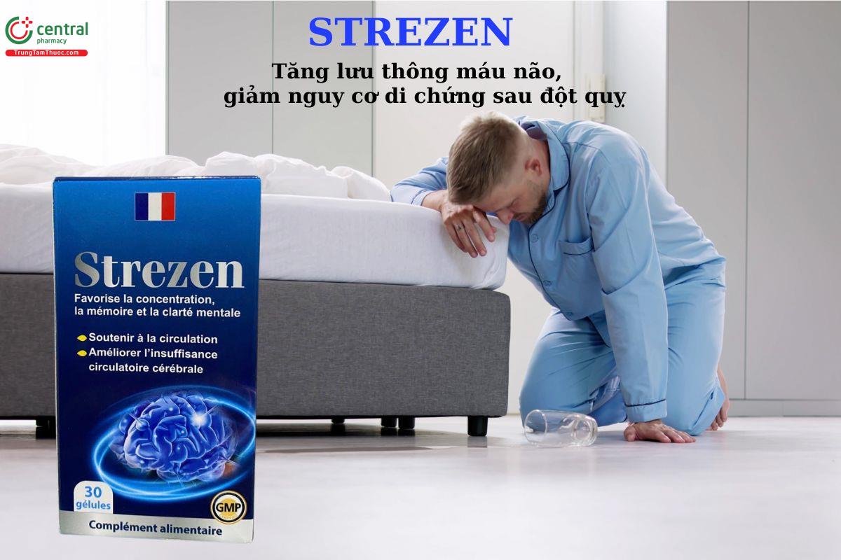 Strezen - hoạt huyết, tăng cường sức khỏe não bộ