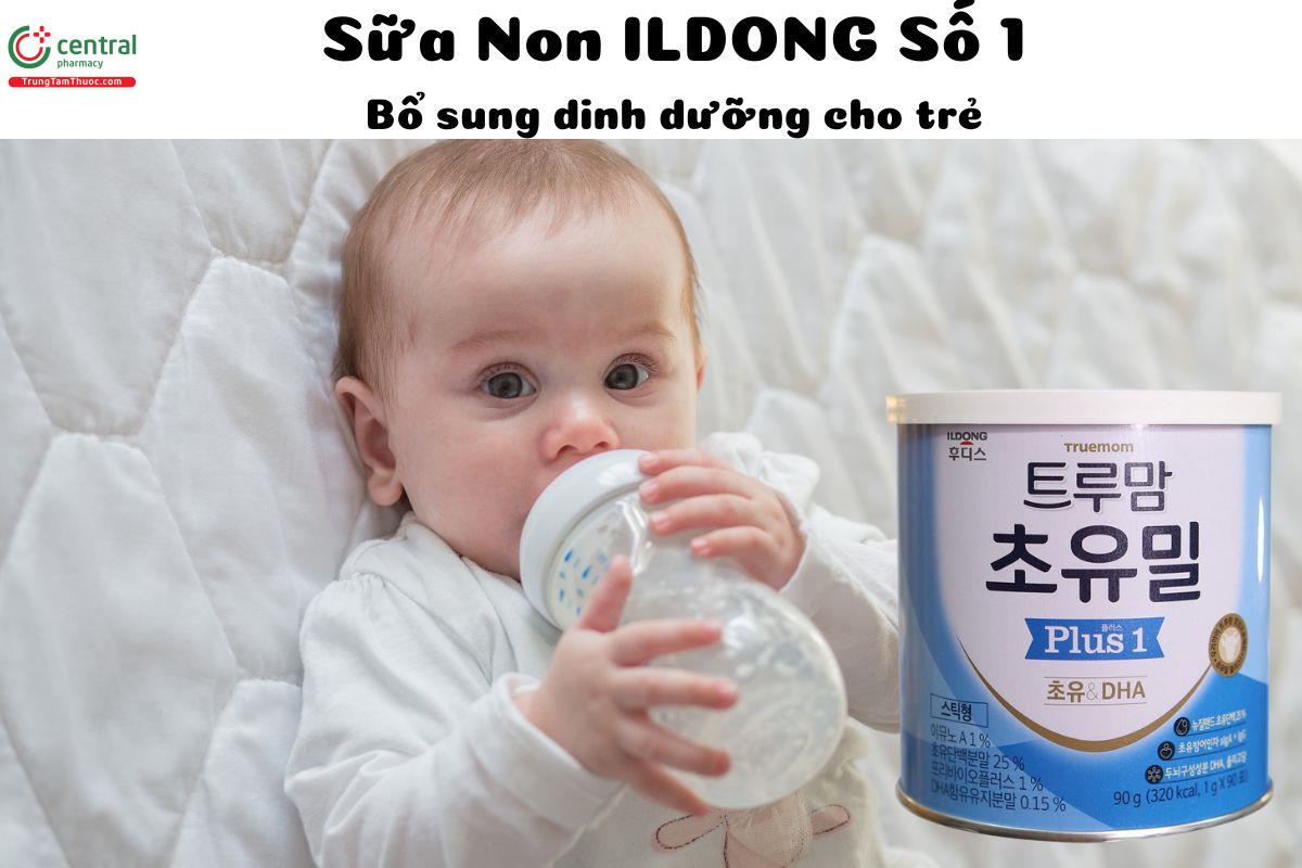 Sữa Non ILDONG Số 1 - Giúp bổ sung các dưỡng chất cho trẻ nhỏ