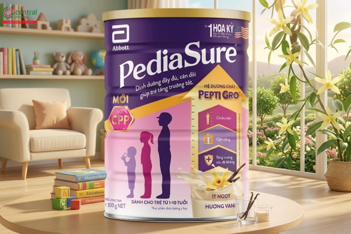 PediaSure BA - Tăng cân, tăng chiều cao