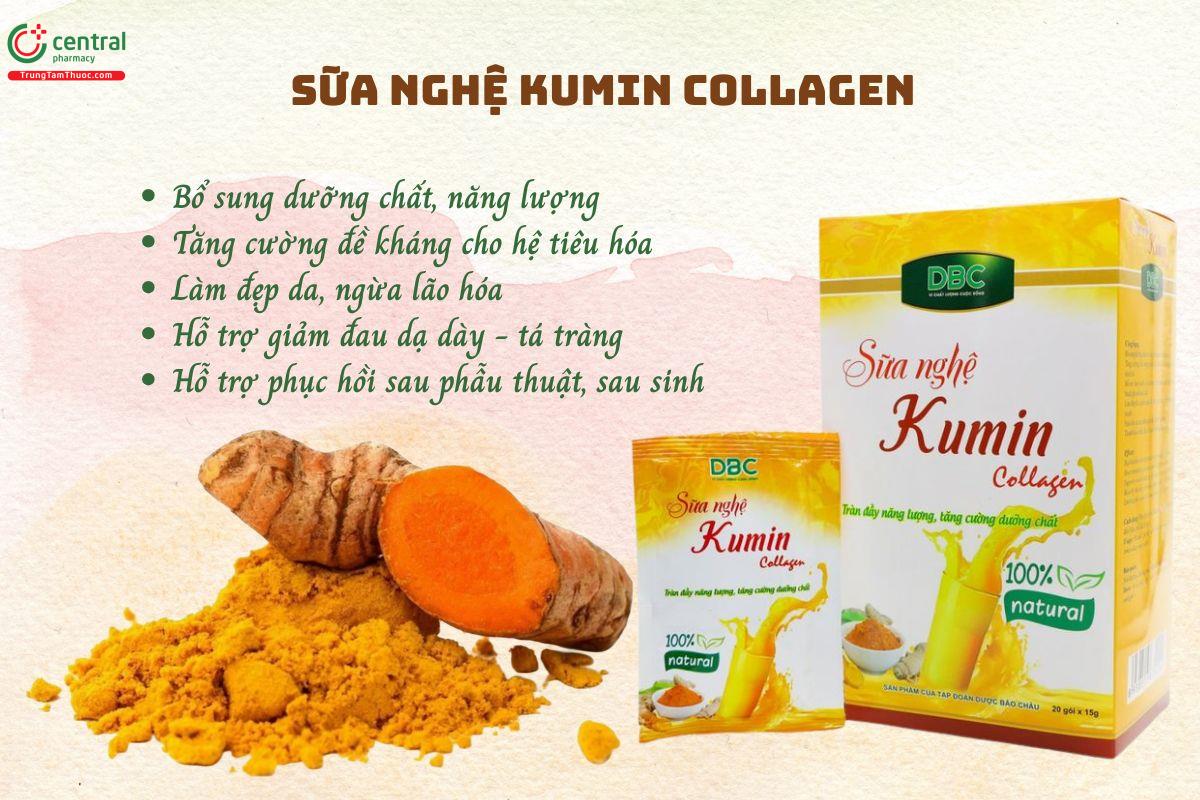 Sữa nghệ Kumin Collagen bổ sung dưỡng chất, tăng cường năng lượng