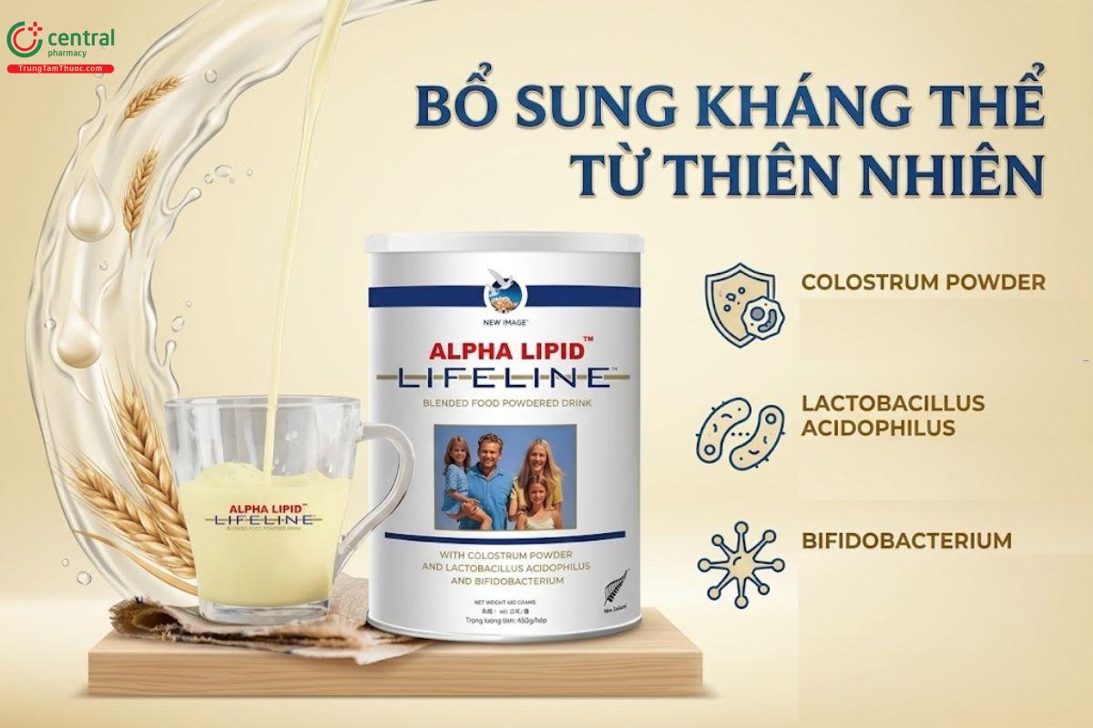 Điểm nổi bật của sữa Alpha Lipid