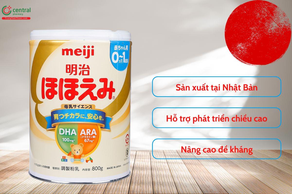 Sữa Meiji số 0 Nhật Bản