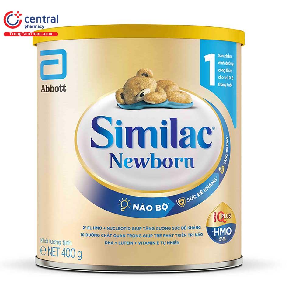 Sữa bột Similac Newborn IQ plus HMO số 1 900g