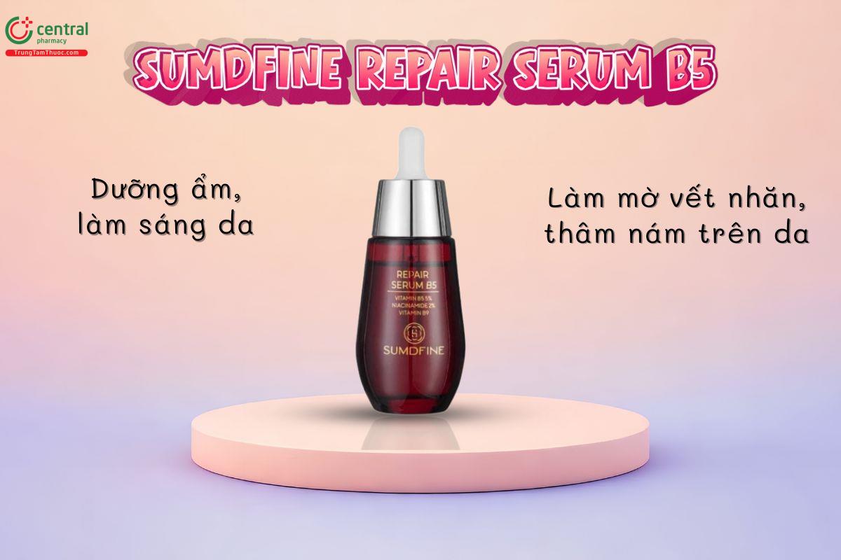 Sumdfine repair serum B5 dưỡng ẩm và làm giảm nếp nhăn trên da