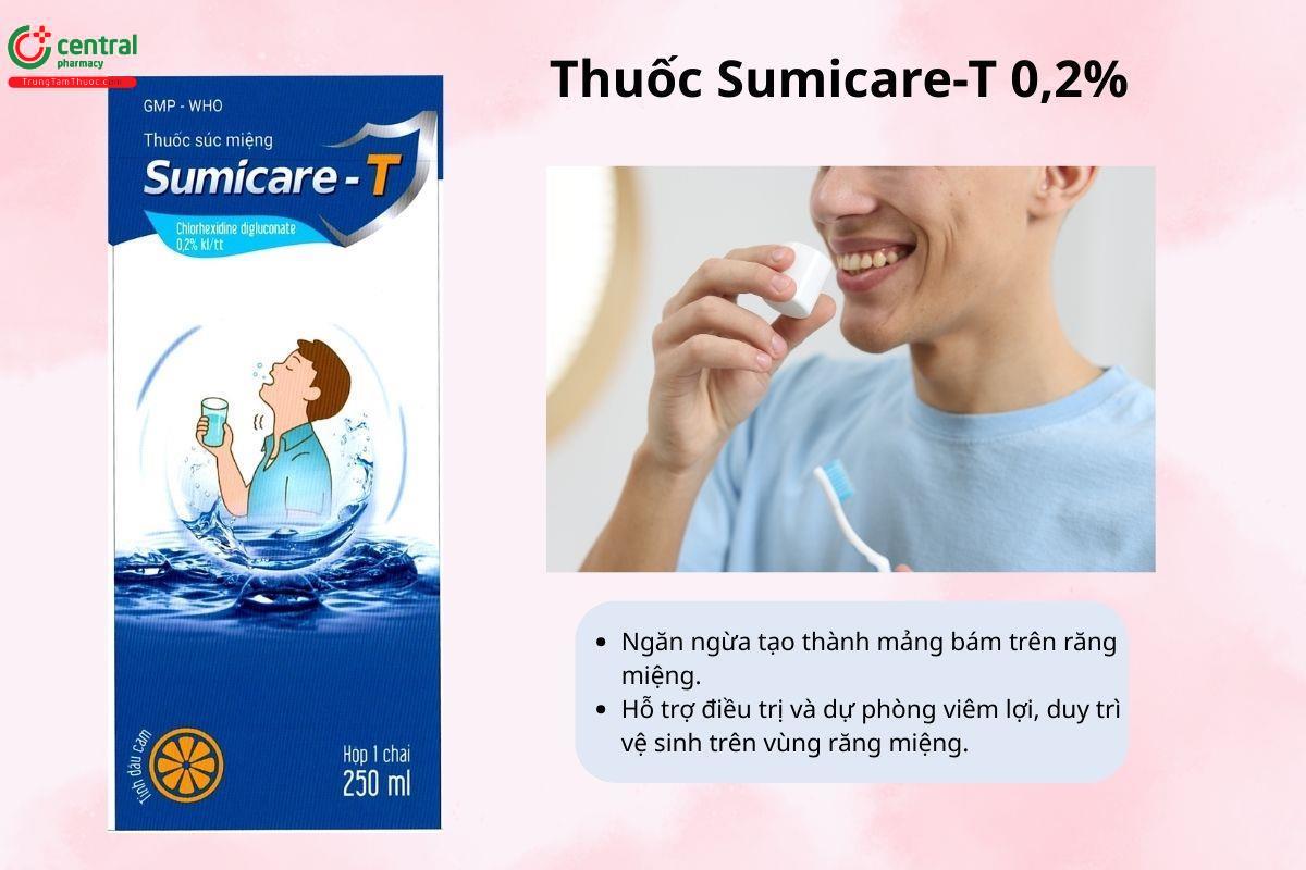 Chỉ định của thuốc Sumicare-T 0,2%