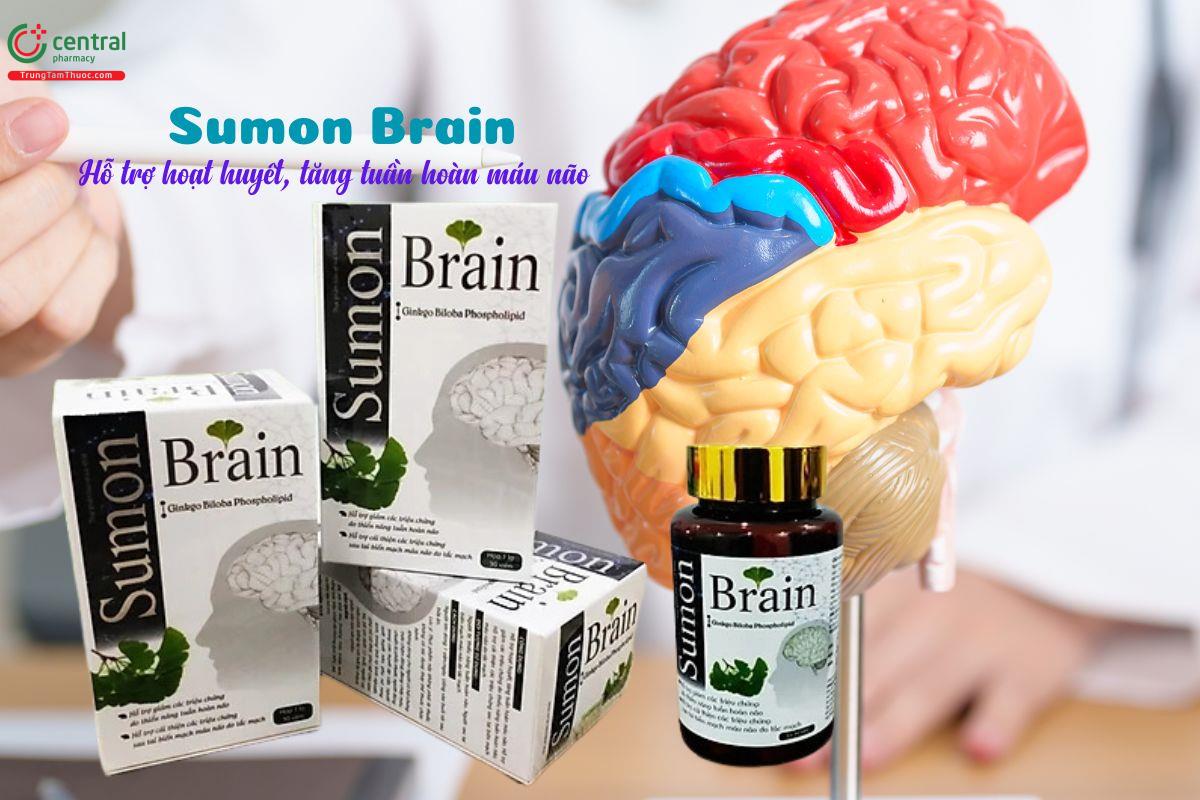 Sumon Brain - Hỗ trợ hoạt huyết, tăng tuần hoàn máu não