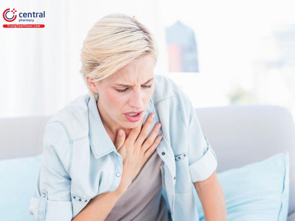 Suy hô hấp mạn khiến bệnh nhân khó thở