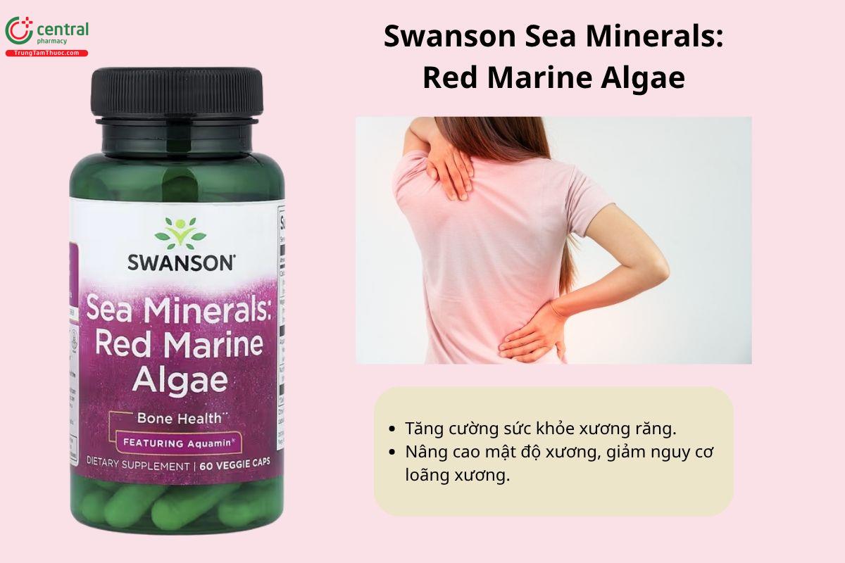 Công dụng của Swanson Sea Minerals: Red Marine Algae