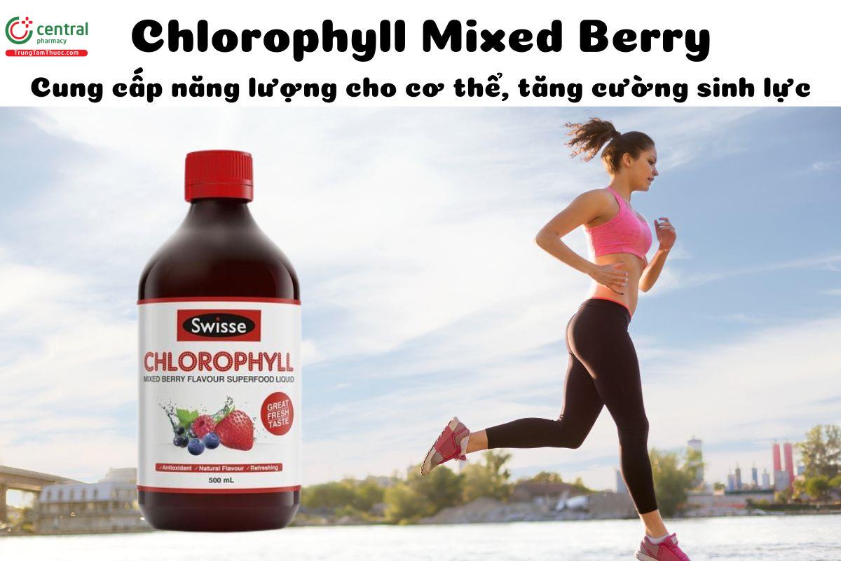 Swisse Chlorophyll Mixed Berry Flavour Superefood Liquid -Bồi bổ sức khỏe