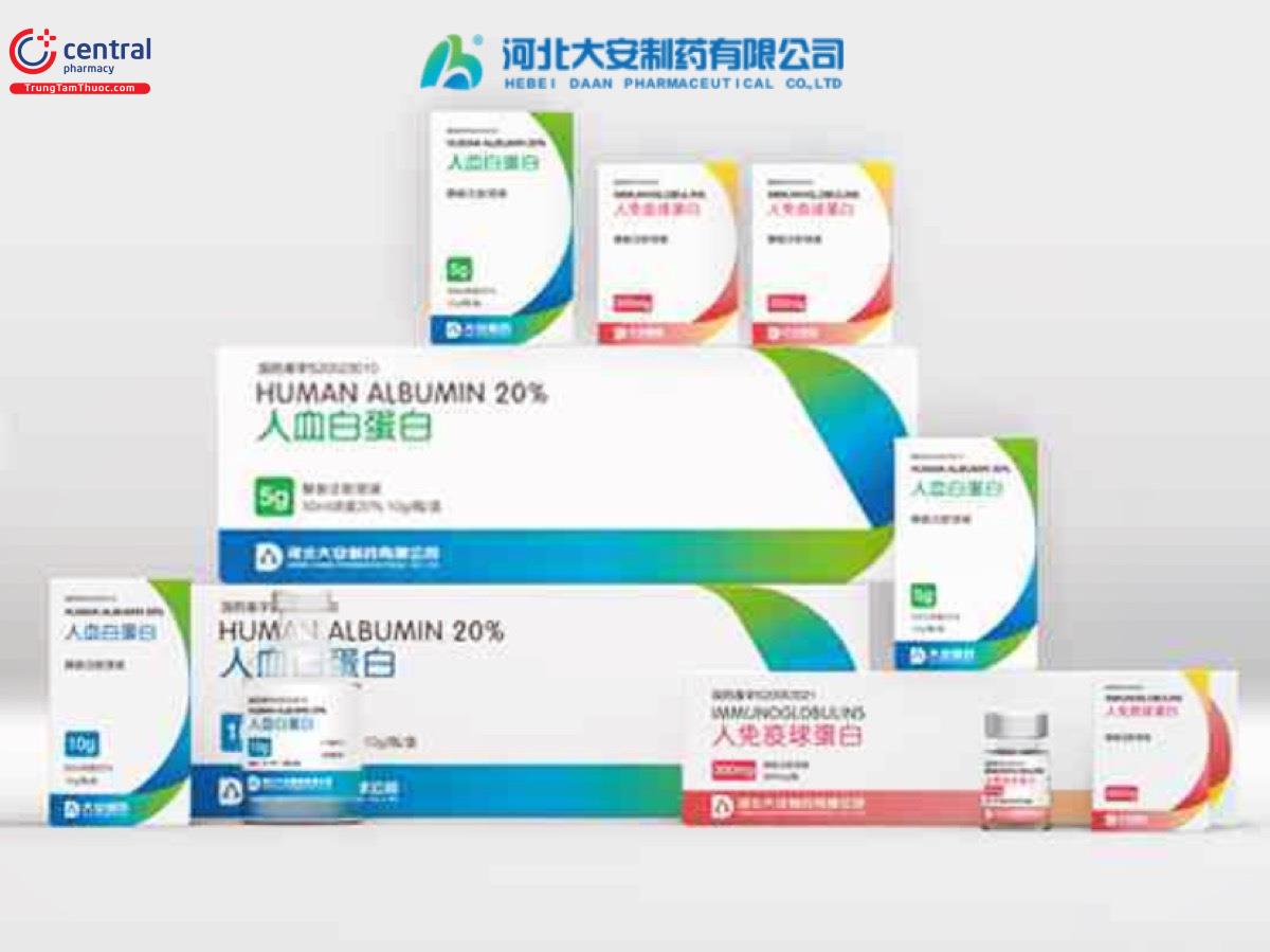 Sản phẩm của Hebei Daan Pharmaceutical