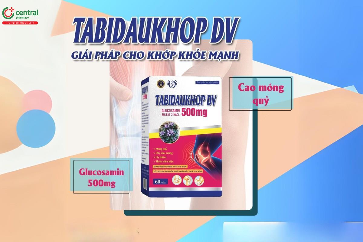 Viên dưỡng khớp Tabidaukhop 500mg DV 