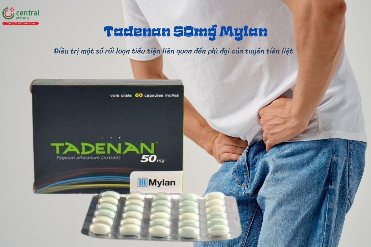 Thuốc Tadenan 50mg Mylan - Điều trị rối loạn bài xuất nước tiểu