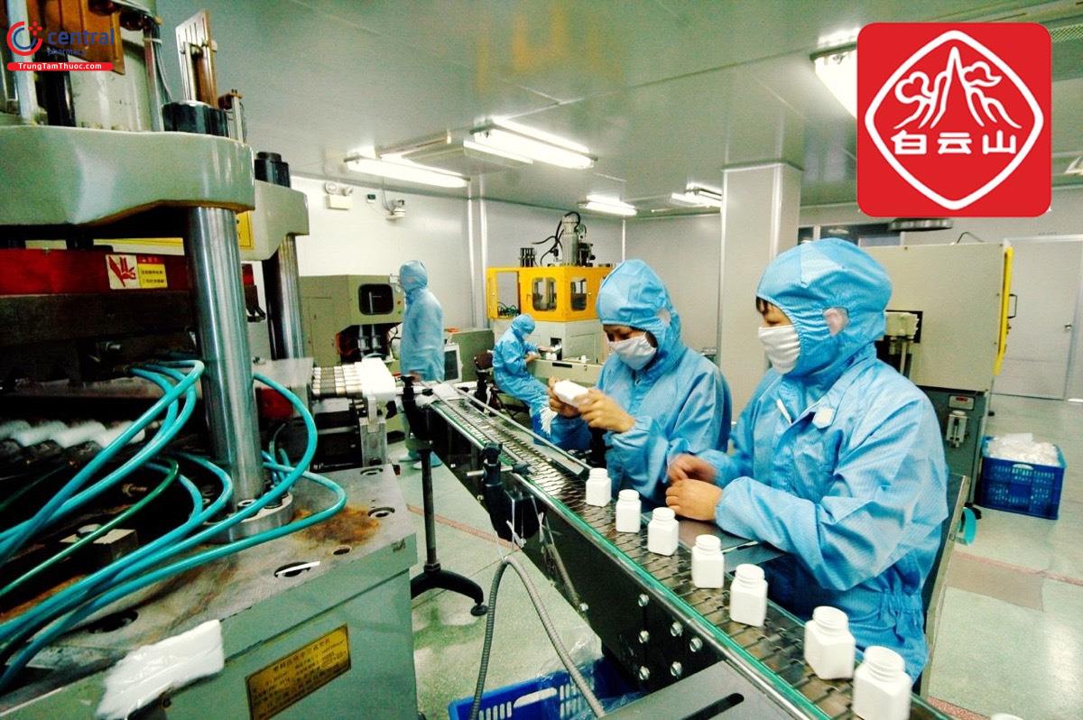Sản xuất đảm bảo chất lượng nghiêm ngặt tại Guangzhou Baiyunshan Tianxin Pharm