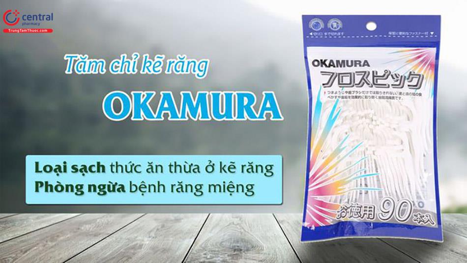 Tăm chỉ kẽ nha khoa Okamura