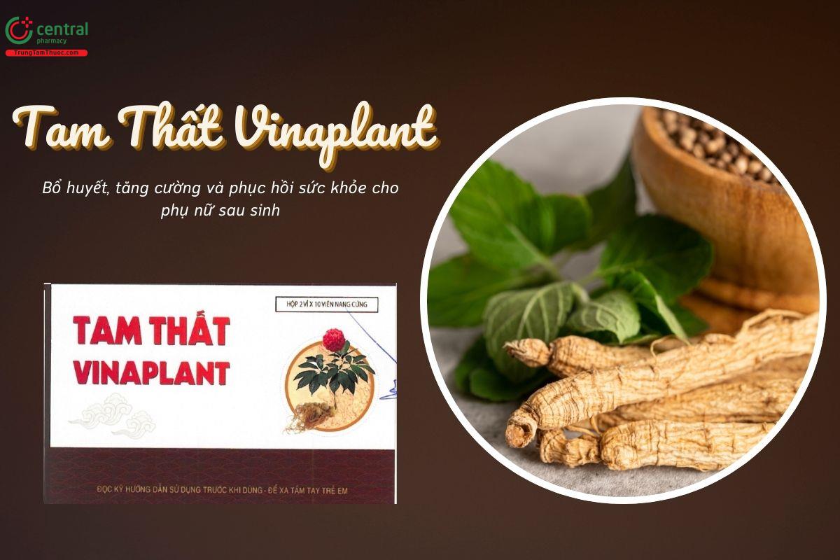 Thuốc Tam thất Vinaplant bổ huyết, tăng cường sức khỏe sau sinh