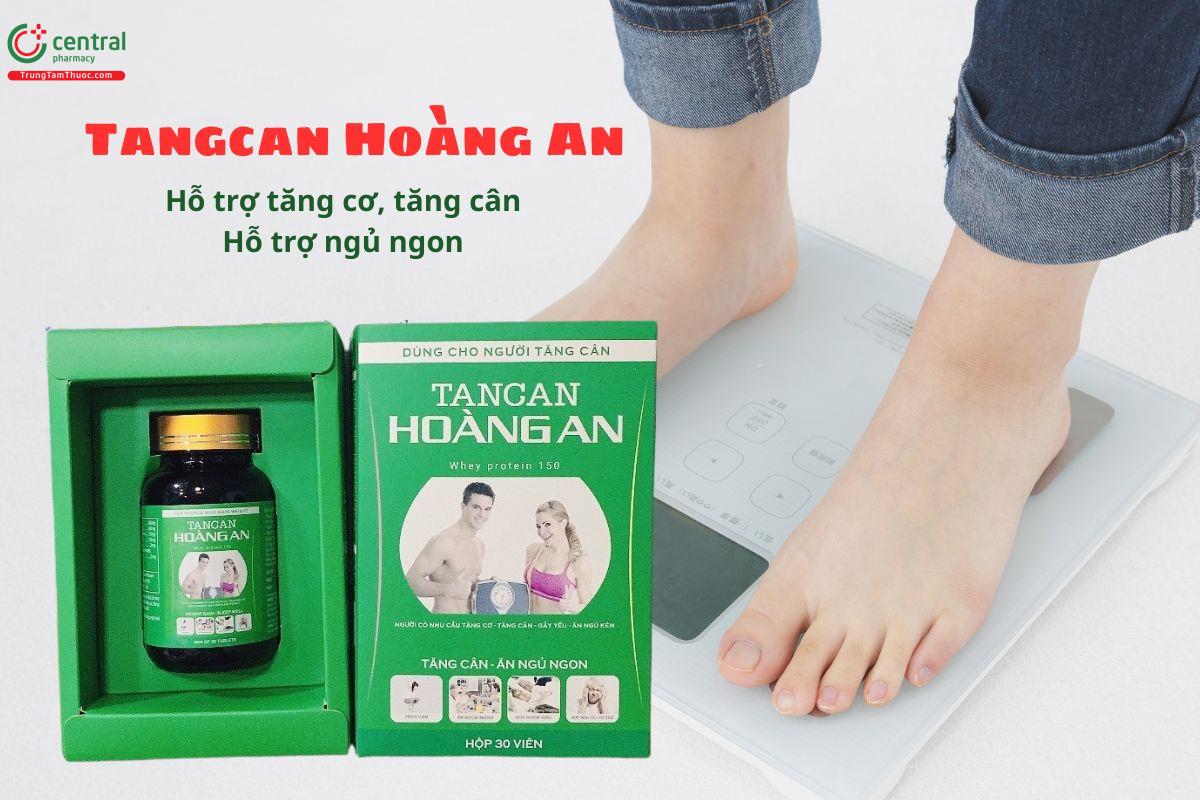 Tangcan Hoàng An hô trợ tăng cơ , tăng cân, giúp ngủ ngon