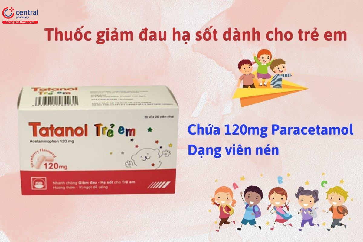 Thuốc Tatanol trẻ em 120mg
