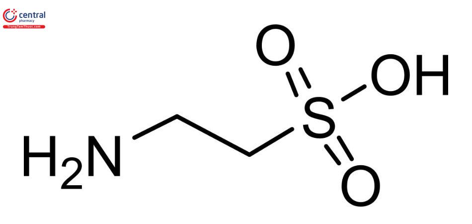 Cấu trúc của Taurine