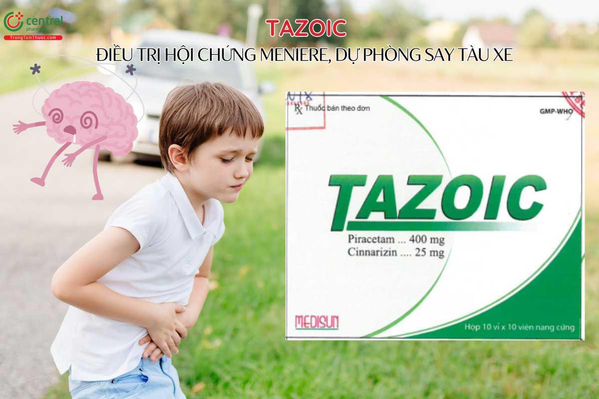 Chỉ định của Thuốc Tazoic