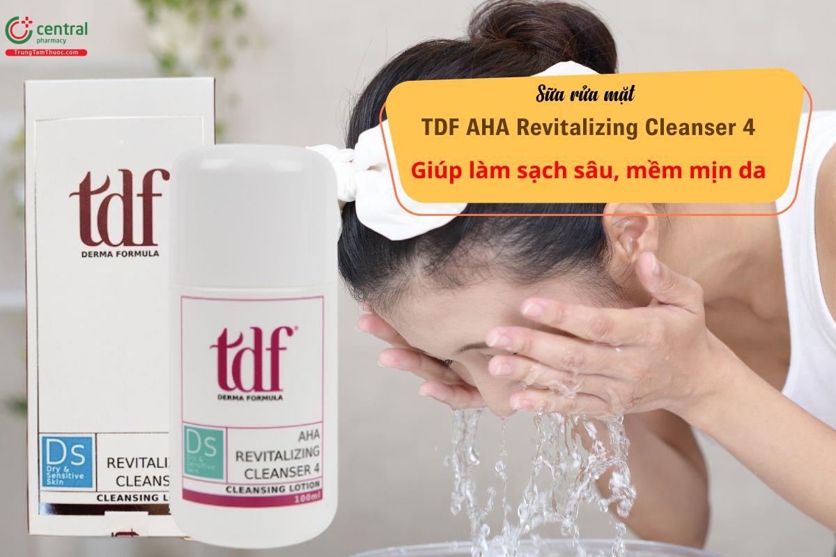 TDF AHA Revitalizing Cleanser 4 