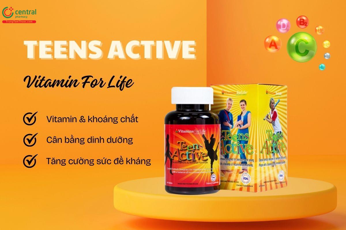 Teens Active hỗ trợ tăng cường sức khỏe cho thanh thiếu niên