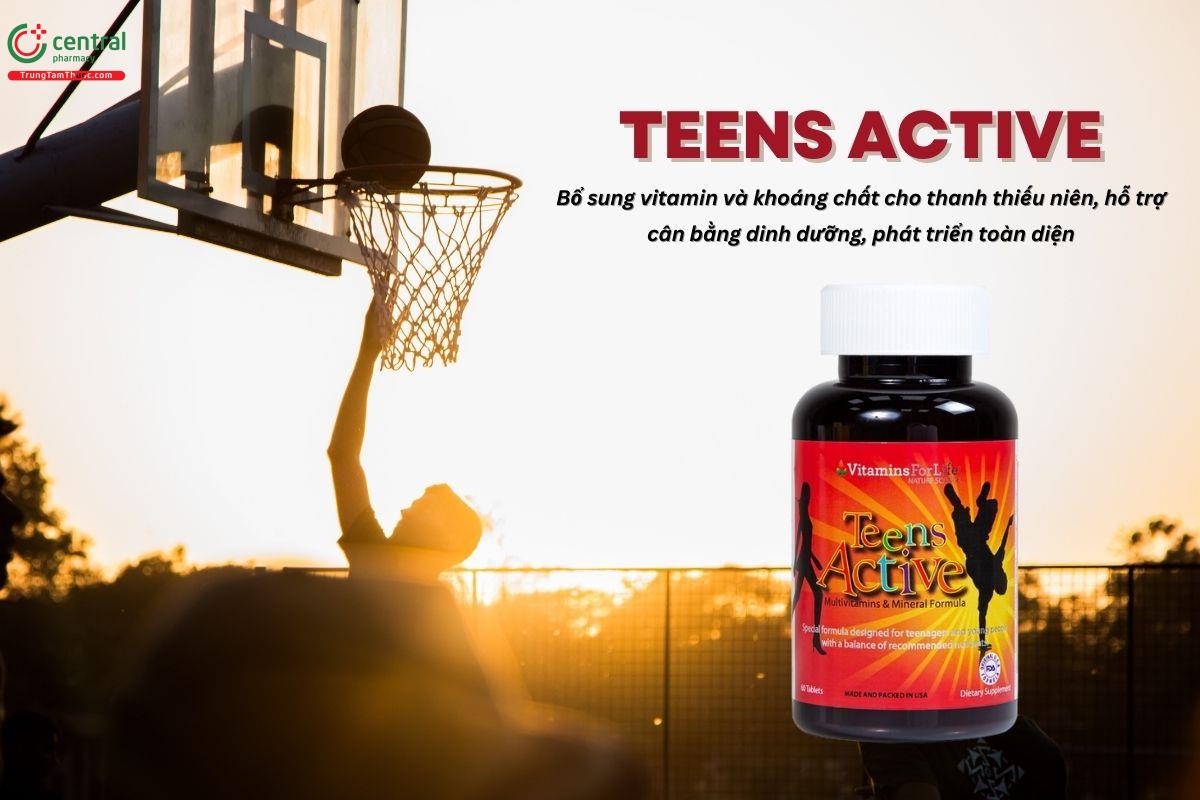 Sản phẩm Teens Active có công dụng gì?