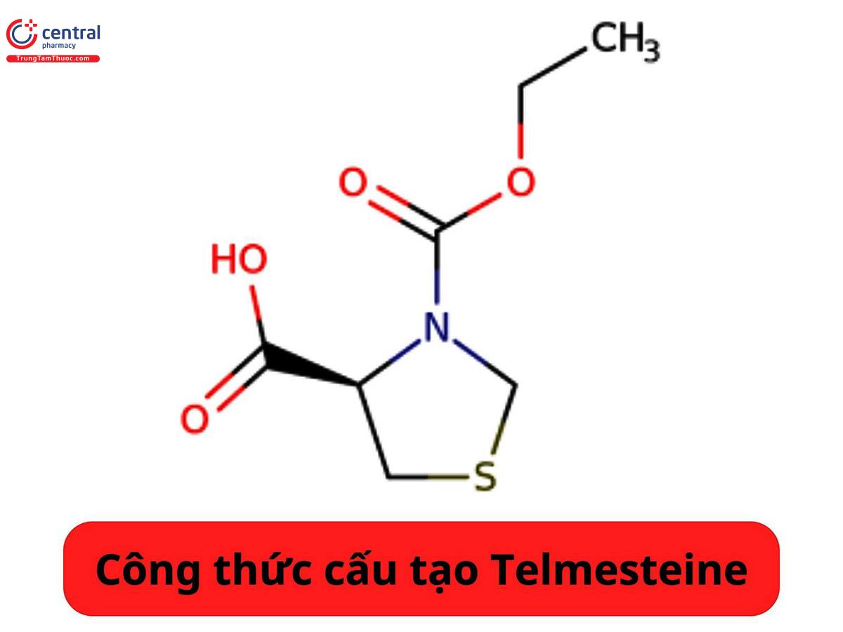 Công thức cấu tạo của Telmesteine