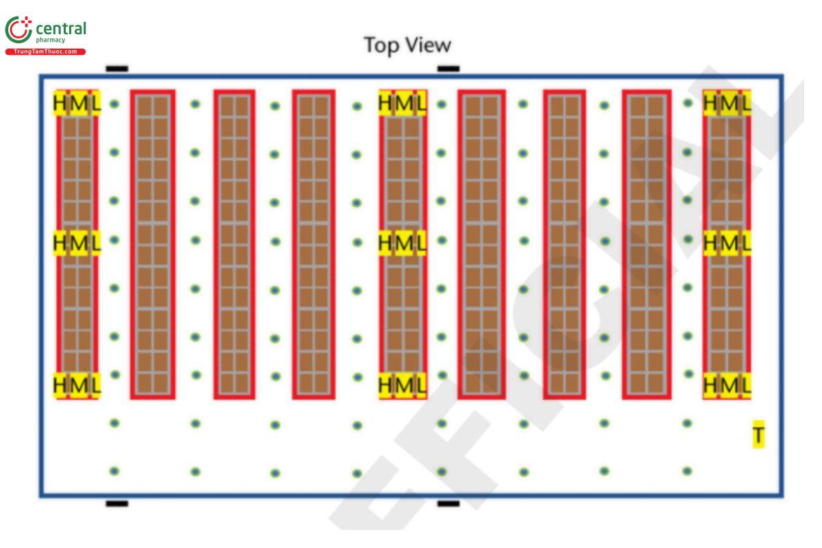 Figure 6. Areas >20 m3 (approximately >700 ft3) = 28 probes.