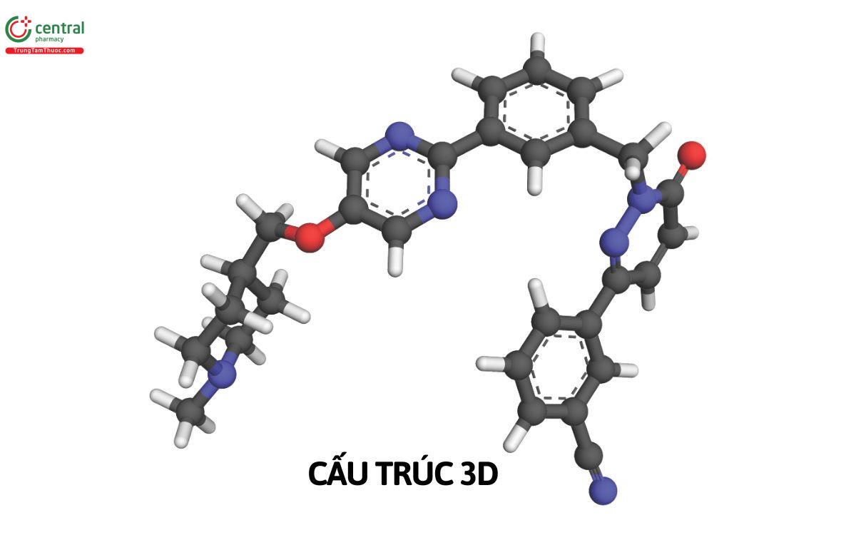 Cấu trúc 3D của Tepotinib