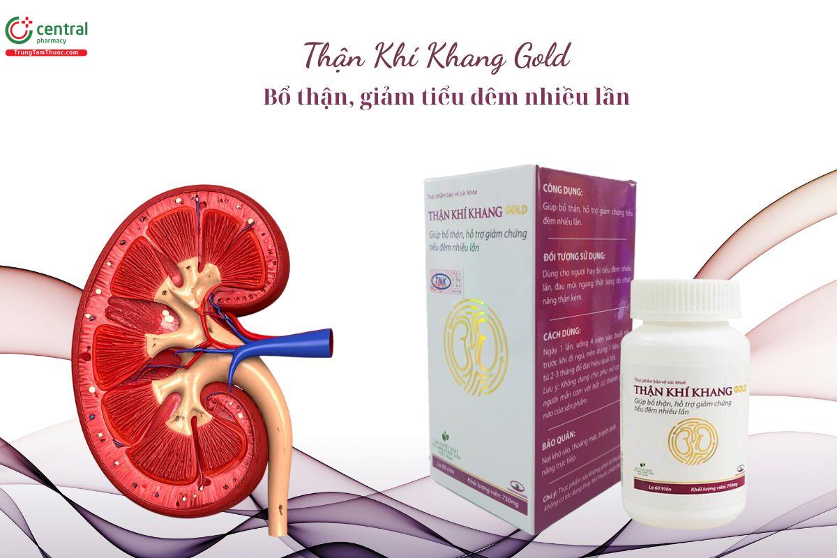 Thận Khí Khang Gold - Bổ thận, giảm tiểu đêm nhiều lần